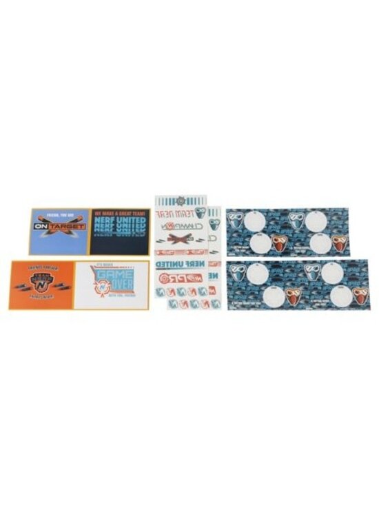 Paper Magic Group, Nerf Other - Nerf 16 Valentines With 16 Tattoo Bands For Kids Ages 3+ Featuring 4 Fun Designs